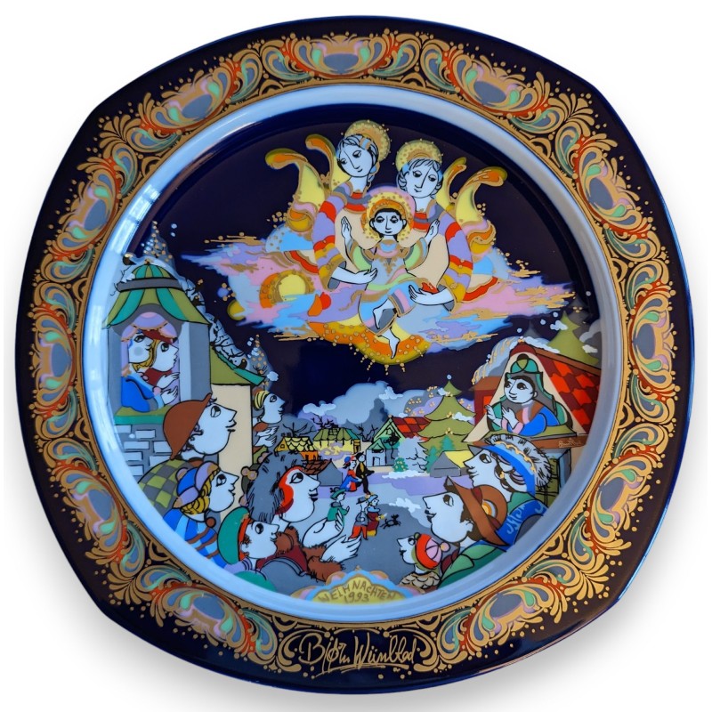 Assiette \"Toutes les ans\" de Rosenthal