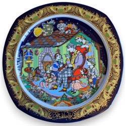Assiette \"Père Noël\" de Rosenthal