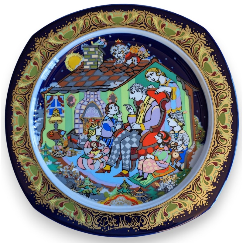 Assiette \"Père Noël\" de Rosenthal