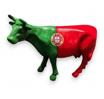 Vache miniature "Drapeau Portugais"