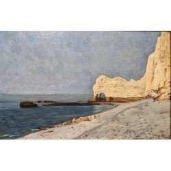 Tableau \"Porte d\'Amont\" signé H. HAVET