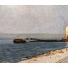 Tableau \"Porte d\'Amont\" signé H. HAVET