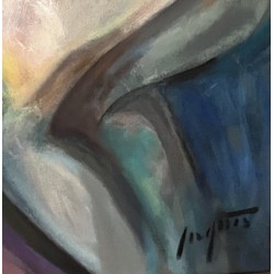 Tableau \"La Toilette\" signé ARQUES