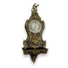 Regency-style clock in blue horn