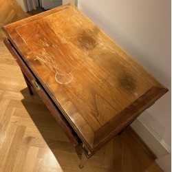 Table d'ordinateur rectangulaire style Directoire