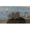 Gouache Napolitaine "Veduta di Napoli"