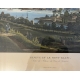 Gravure "Genève et le Mont Blanc" par DUBOIS