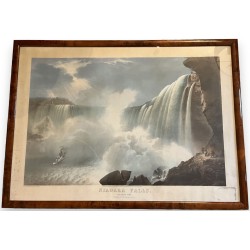 Gravure \"Chutes du Niagara\"