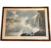 Gravure "Chutes du Niagara"