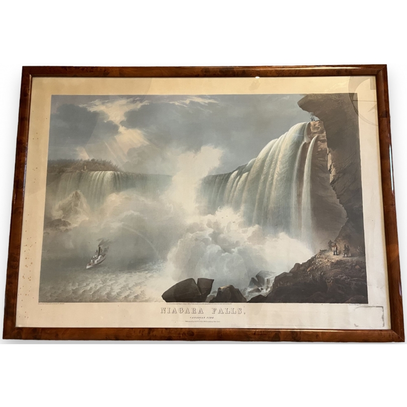 Gravure "Chutes du Niagara"