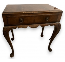 Table d'appoint rectangulaire Queen Ann