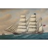 Tableau \"The iron Barque Charlotte\" signé LOOS
