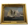Tableau "Chinese War Junks"