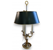 Lampe bouillotte Cor de chasse dorée