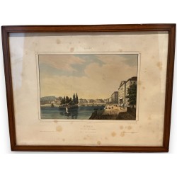Engraving entitled ‘Geneva’ by DEROY