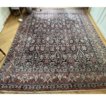 Tapis d'orient fond noir