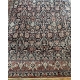 Tapis d'orient fond noir