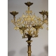 Paire de chandeliers à 5 lumières