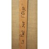 Tableau \"Le Pont sur l\'Oise\" signé P. COLLOMB