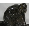 Bronze sculpture ‘Woman and Child’. at Moinat SA – Antiques and Decorative Arts
