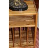 Etagère en orme par Roland HAEUSLER pour REGAIN
