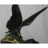 Bronze \"Aigle et bouquetin\".