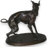 Bronze ‘Whippet Dog’, signed. at Moinat SA – Antiques and decorative items