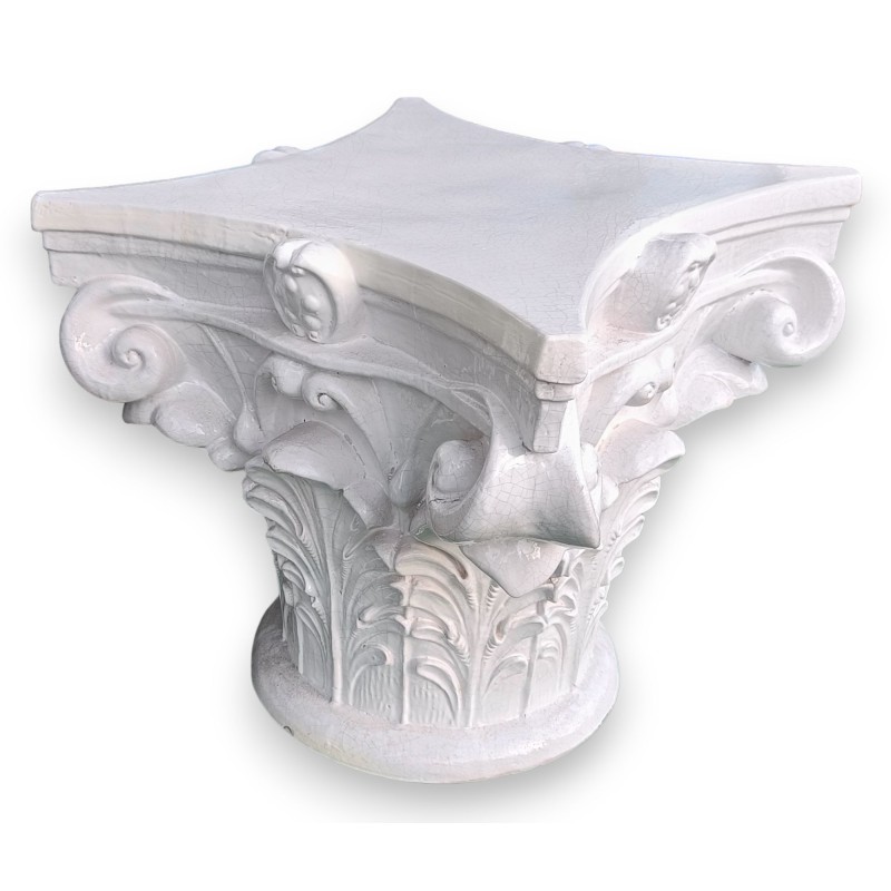 Socle en céramique blanche