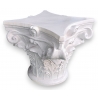 Socle en céramique blanche