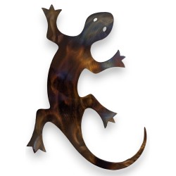 Lézard en métal