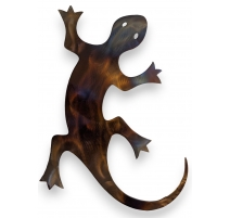 Lézard en métal
