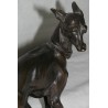 Bronze ‘Whippet Dog’, signed. at Moinat SA – Antiques and decorative items
