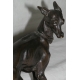 Bronze "Chien Whippet", signé P.J. MENE