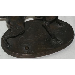 Bronze ‘Whippet Dog’, signed. at Moinat SA – Antiques and decorative items