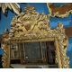 Miroir Louis XVI à fronton Urne