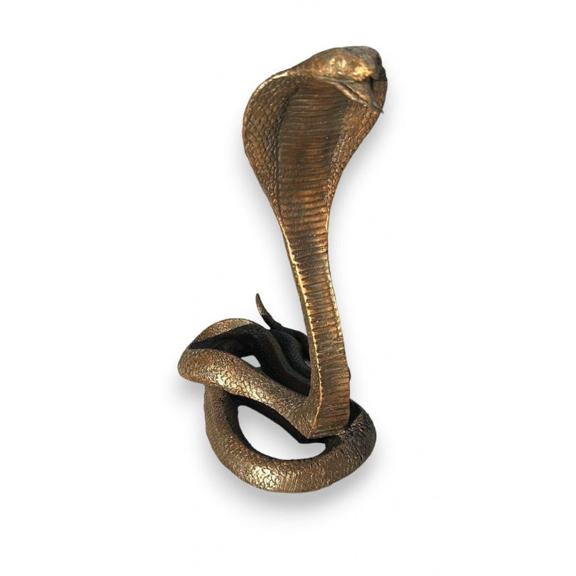 Cobra en bronze
