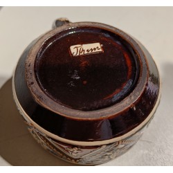 Tasse et sous-tasse de Thoune \"Edelweiss\"