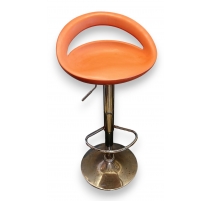 Fauteuil de bar orange ajustable