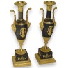 Pair of Empire-style urns. Paris. From Moinat SA – Antiques and Decor