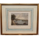 Gravure "Monument de la Harpe à Rolle"