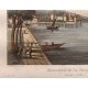 Gravure "Monument de la Harpe à Rolle"