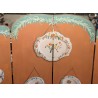 Paravent à 4 volets, décor assiettes