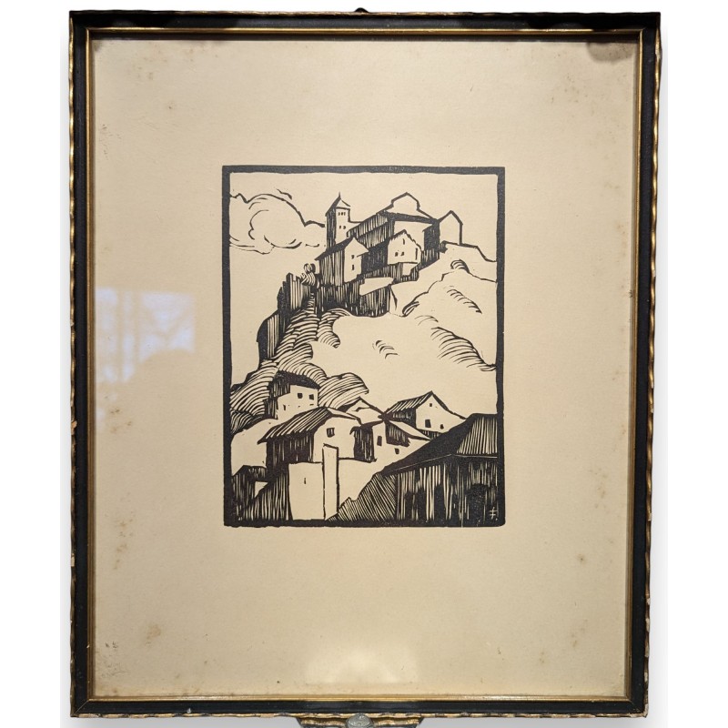 Engraving ‘Valère’ by FAY