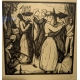 Gravure "Bal" signé FAY