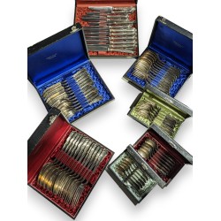 Ménagère pour 6 "Châtelain" de JEZLER