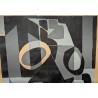 Sérigraphie couleurs "Composition" signée RAMSEYER