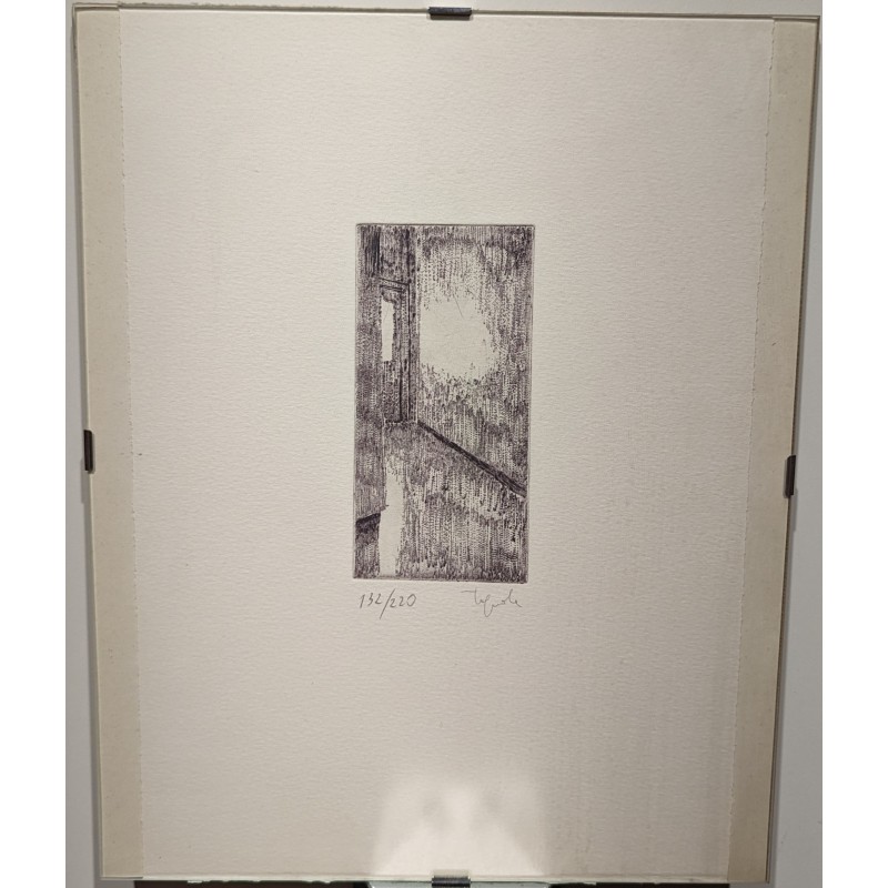 Lithograph entitled ‘Window’, signed? 132/220