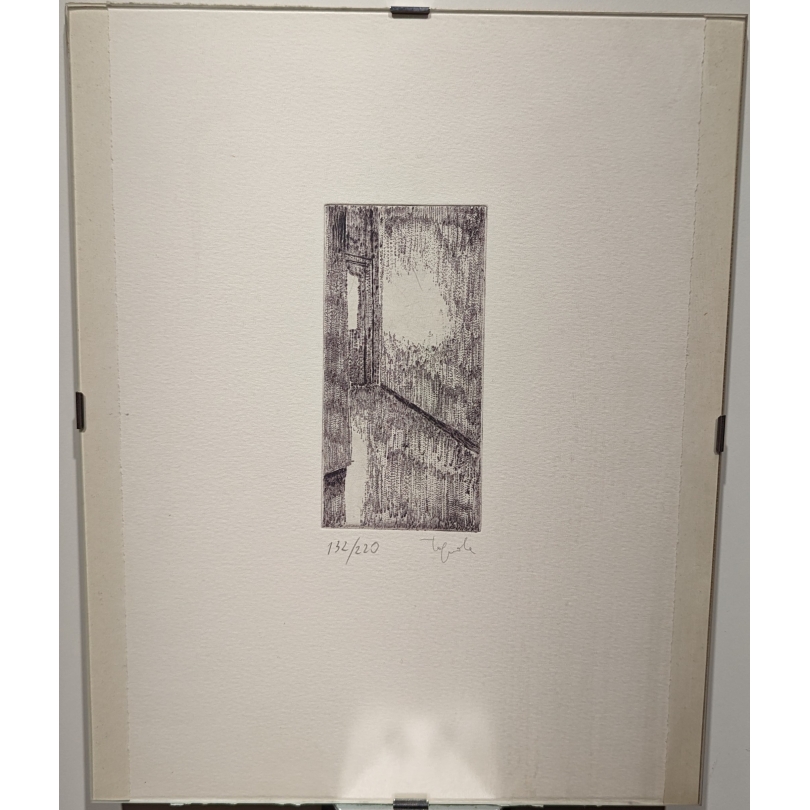 Lithographie "Fenêtre" signée ? 132/220