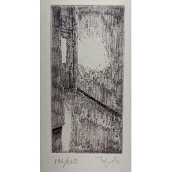 Lithograph entitled ‘Window’, signed? 132/220