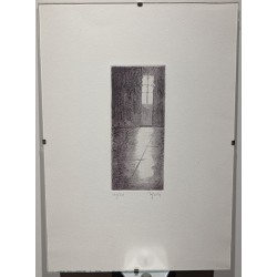 Lithograph entitled ‘Window’, signed? 162/220